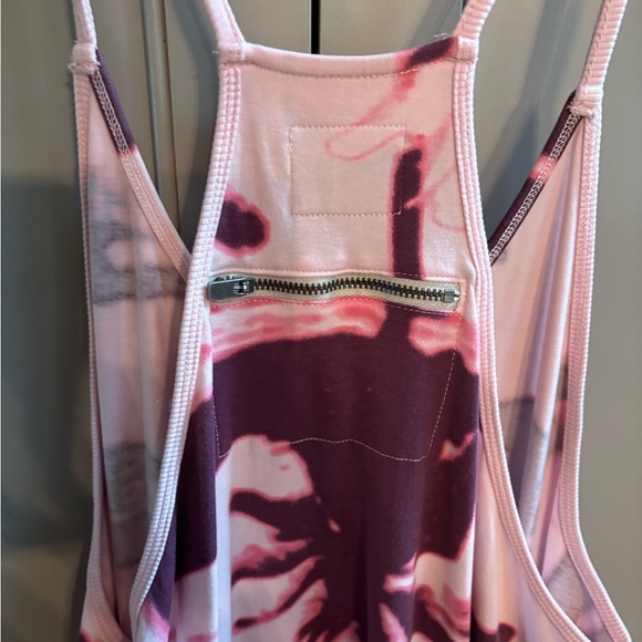 free people movement hot shot one-piece jumpsuit palmy beach pink rose SM - Picture 6 of 7